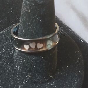 Black mens size 11 ring